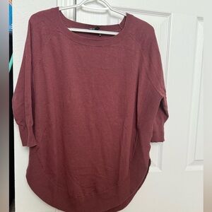 Womens Express Sweater 3/4 sleeve